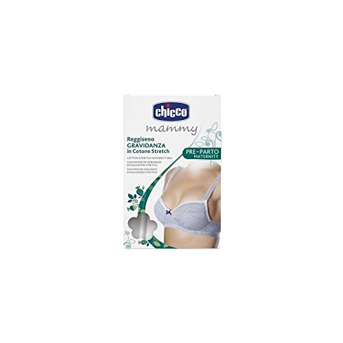 Chicco 00001152200510 Preparto Bra Cotton Grey, 5C
