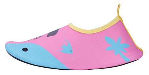 Vivay Toddler Kids Water Shoes Quick Drying Swim Beach Shoes Aqua Socks for Boys & Girls - Thumbnail 3