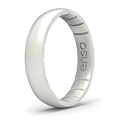 Enso Rings Thin Elements Silicone Ring Infused with