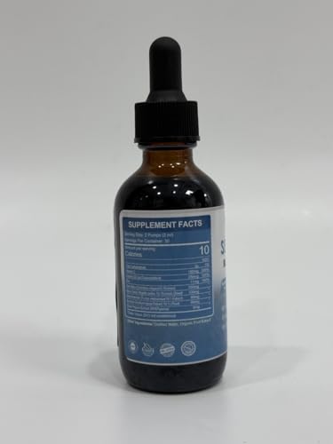 SEA MOSS LIQUID DROPS WITH BURDOCK ROOT BLADDERWRACK, ELDERBERRY, IRISH SEA MOSS WITH VITAMIN C&D3 FOR IMMUNITY BOOSTER, DIGESTIVE HEALTH, SKIN, SUGAR-FREE ORIGINAL FLAVOR, 2 FL OZ