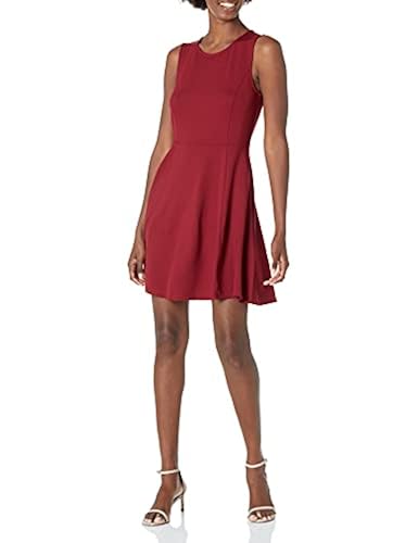 lark and ro fit and flare dress Crinkled Fit and Flare Mini Dress Small