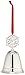 Lenox Annual Silver Ornaments 2017 Musical Bell Snowflake-41st