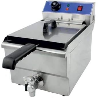 Freidora Eléctrica 10 litros CON Grifo de 280 x460 x325h mm ...