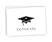 Graduation Cap Congratulations Note Cards - 24 Cards & Envelopes