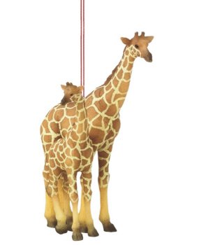 Giraffe with Calf Ornament