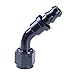 EVIL ENERGY 10AN 45 Degree Push Lock Hose Fitting End Black