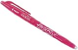 Pilot FriXion Erasable Roller Ball Pen Pink 0.7mm 0.35mm line view 3