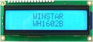 WINSTAR LCD DISPLAY MODULE, 16X2, YELL/GRN, STN WH1602B-NYG-JT