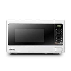 Toshiba-800-w-20-L-Microwave-Oven-with-6-Preset-Recipes-11-Power-Levels-Procedural-Memory-Auto-Defrost-and-Digital-Display-White-MM-EM20PWH Toshiba 800w 20L Microwave Oven with 6 Preset Recipes, 11 Power Levels, Procedural Memory, Auto Defrost, and Digital…