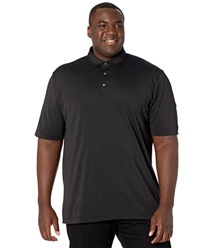 Cutter & Buck Short Sleeve Virtue Eco Pique Recycled Polo Shirt Camisa, Negro, L para Hombre
