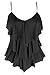 Cocoship Inspired Fashion Rita Tiered Swim Top V-Neckline Tankinis(FBA)