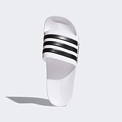 adidas Men's Adilette Shower Slides White/Core
