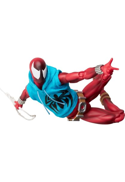 Photo 1 of Medicom Toy MAFEX No. 268 MAFEX SCARLET SPIDER Ver. 2.0, Total Height Approx. 6.1 inches (155 mm), Non-scale, Pre-painted Action Figure