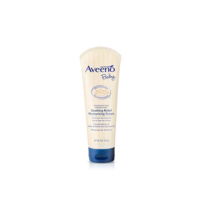 Aveeno Baby Soothing Relief Moisturizing Cream for Dry Sensitive Skin