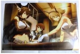 Kancolle Lawson Limited Clear File Nagato/Fubuki/Mutsu (single item) Japan F/S