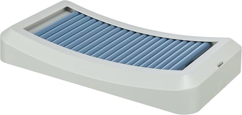 TRIXIE Rod Board Jeu de stratégie avec baguettes et cavités-pieds en caoutchouc antidérapants-instructions d'entraînement incluses-plastique-lavable au lave-vaisselle - blanc/bleu-35 x 19,5 cm - 32051