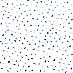 SatinWrap Luxury Tissue Wrapping Paper Blue on White Reflections Sparkle 5 sheets