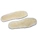 Sheepskin Replacement Insoles -Unisex Cozy Warm Thick Fleece Wool Insoles (women's9)