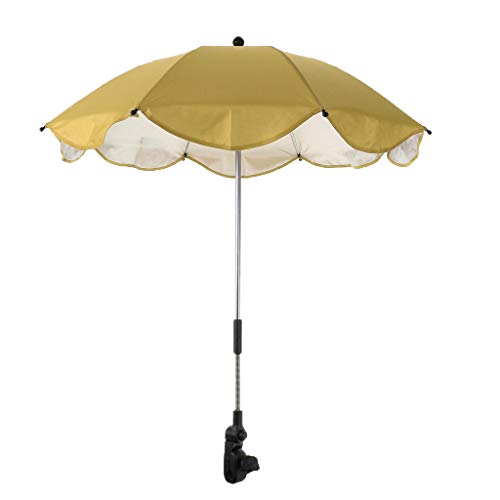 image for Prettyia Heavy Duty Beach Umbrella Clamp-on Sun Protection Parasol All