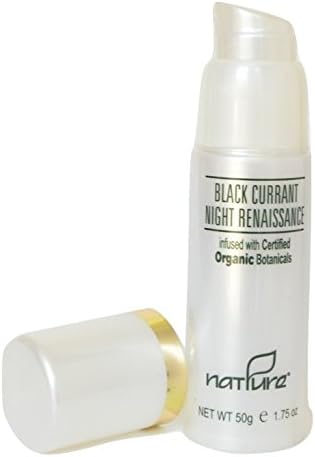 NATPURE Clinical Anti Aging Night Cream Black Currant Night Renaissance - Firmer Skin in Just 2 Weeks - Rich with Red Wine Extract & Peptides