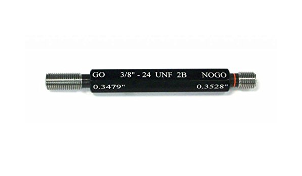 3 8 24 Unf Class 2b Taperlock Thread Plug Gage Set Amazon Com Industrial Scientific