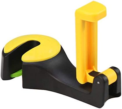 Klicop Car Headrest Hooks - Vehicle Universal Car Organizer Car Back Seat Headrest Hanger Holder Hook for Bag Purse Cloth Grocery (Color : T3)