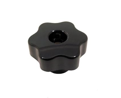 Jw Winco Phenolic Plastic Six Lobed Knob With Tapped Insert Partially Threaded Through Hole M6 X 1 0 Thread Size X 18mm Thread Depth 40mm Head Diameter Pack Of 1 Female Fluted Knobs