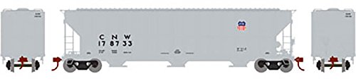 Athearn ATH81975 HO RTR FMC Covered Hopper, UP/C&NW #178733