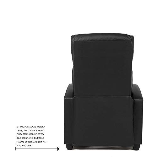 FDW-Recliner-Chair-for-Living-Room-Recliner-Sofa-Wingback-Chair-Single-Sofa-Arm-Chair-Accent-Chair-Home-Theater-Seating-Modern-Reclining-Chair-Easy-LoungeBlack