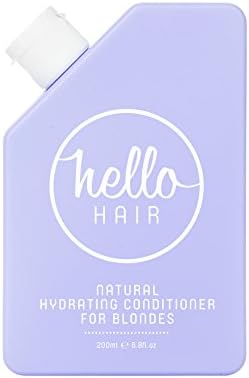 Hello Hair Natural Hydrating Conditioner for Blondes