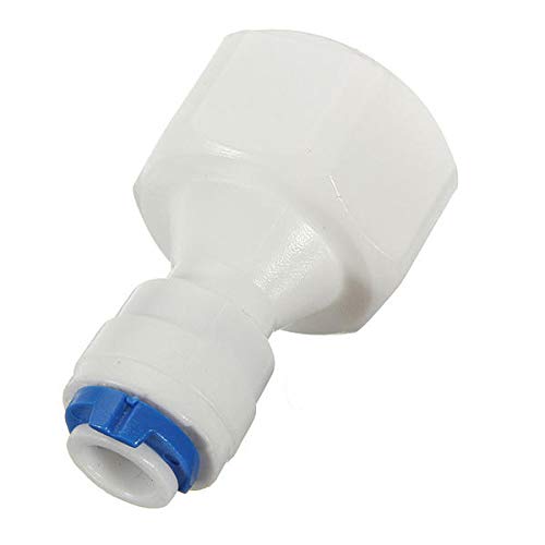 OKIl Water Filters Fitting 1/2 BSP x 1/4 Inch Push Fit Adapter Connector