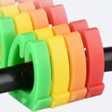 Hilitand 100x 2.5mm² Wire Number Marker Clips Plastic Cable Labels Color Coded view 6