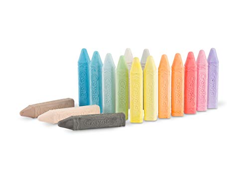 4 Crayola+16+Count+Sidewalk+Chalk