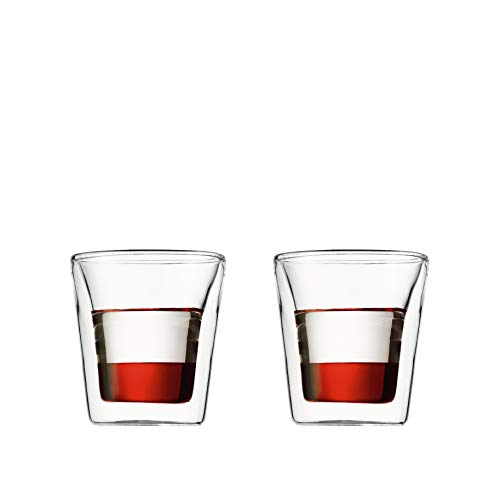 Bodum Canteen Double Wall Espresso/Shot Glass, Set of 2 Pricepulse