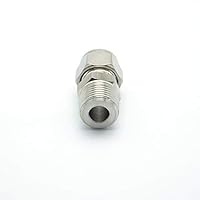 DDV-US 304 Stainless Steel 1/2" NPT Male Thread To 6mm Double Ferrule Tube Pipe Fitting Threaded Union Connector For Water Air Oil HIGHT QUALITY