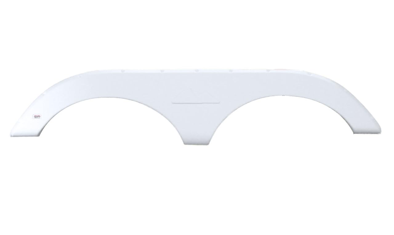 Photo 1 of ICON Fender Skirt, Tandem, Keystone, FS1796, Polar White