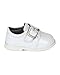 Auston AH59 Leatherette Velcro Buckle Strap Dress Church Shoe (Infant / Baby Boy) - White