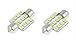 10pcs 31mm 12SMD 3528 LED White Festoon Dome Interior Light Map Door Lamp Car Bulbs 3021 3022 DE3175