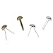 Mini Parisienne Round Head Clips in Assorted Colours for Scrapbooking - 200 Pieces