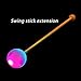 Led Juggling Ball Beginners\Professionals - The Night Circus Light Show - Turns to Poi, Staff, Flower Stick \ Modular Juggling - 2 Smart Programmable Brains Speevres