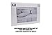 Linen Home 100% Cotton Percale Pillowcases Queen Size, White, 2 Pieces of Pillow Case, Crisp and Cool Strong Bed Linen, 20 inches X 30 inches