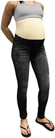 Maternity Jegging (Large/X-Large, Black/Nude)