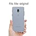 J3 Orbit Case 2018 Clear,HENSUN Galaxy J3 Star/ J3 Achieve/J3 Express Prime 3/J3 Prime 2/J3 Emerge 2018/Amp Prime 3/Eclipse 2/Sol 3/Aura Cases,Girls Boys Men Phone Cover Fit Samsung J3 V 3rd Gen Clear