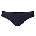 Sexy Swimwear Women's Brazilian Cheeky Bikini Itsy Bottom Thong Swimsuit, Black, S