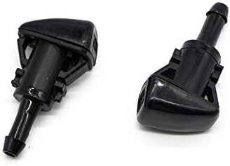 Yunjiadodo 2 Pack Front Windshield Washer Nozzles Fit for Chrysler, Dodge, Jeep, Ram - Replaces OE 4805742AB