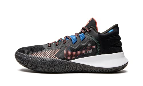 Nike Men's Kyrie Flytrap V, Black/Alarming-sequoia, 8