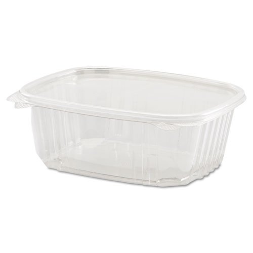 Clear Hinged Deli Container, 32oz, 7 1/4 x 6 2/5 x 2 5/8