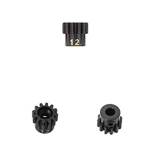 TEKNO RC LLC M5 Pinion Gear, 12T, MOD1, 5mm Bore, M5 Set Screw