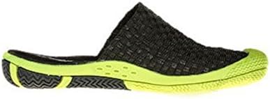 Zee Alexis Womens Jacyln Mule Slides, Black Metallic, 37 M EU/6-6.5 B(M) US