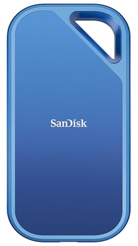 SanDisk Creator Pro Portable SSD 1 TB - 2.000 MB/s Lesen - Blau